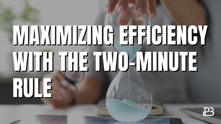 two-minute rule, efficiency