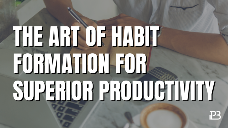 habits, behavior change, productivity