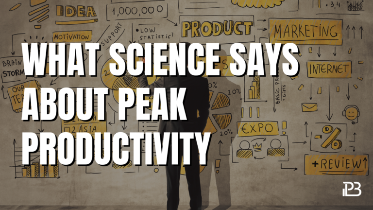 productivity science, efficiency